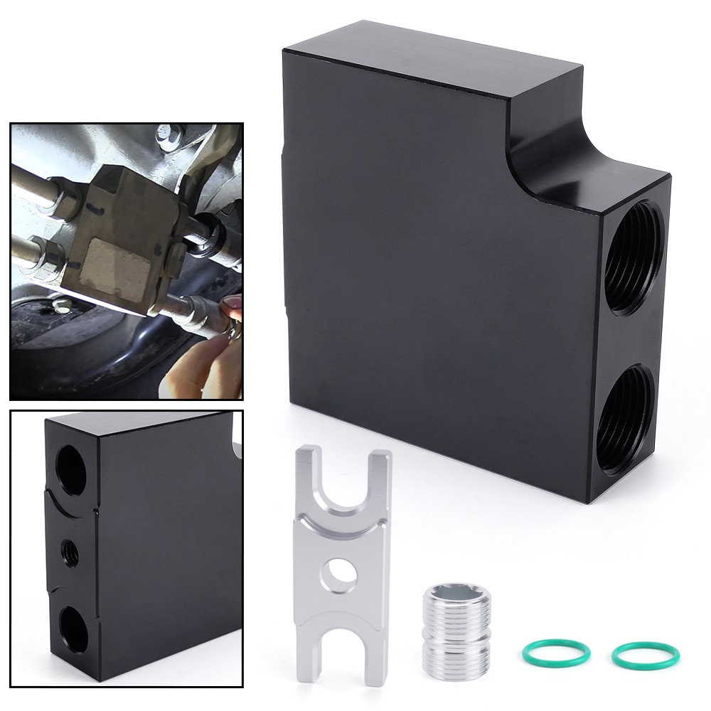 Thermal Bypass Block Valve with Coupler For 2019+ 6.7L Cummins 68RFE / 69ASRC
