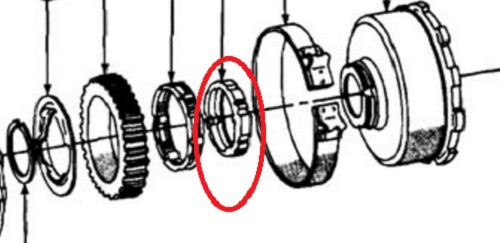 GM Intermediate Overrun Inner-Race (Cam), 2 Lug, TH-350/350C THM-350/350C Turbo