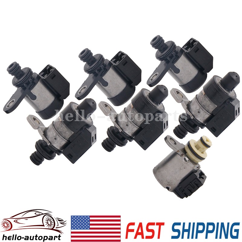 For 2003-2009 Infiniti Q45 G35: 7Pcs RE5R05A Transmission Solenoid FX45 M45 3.5L