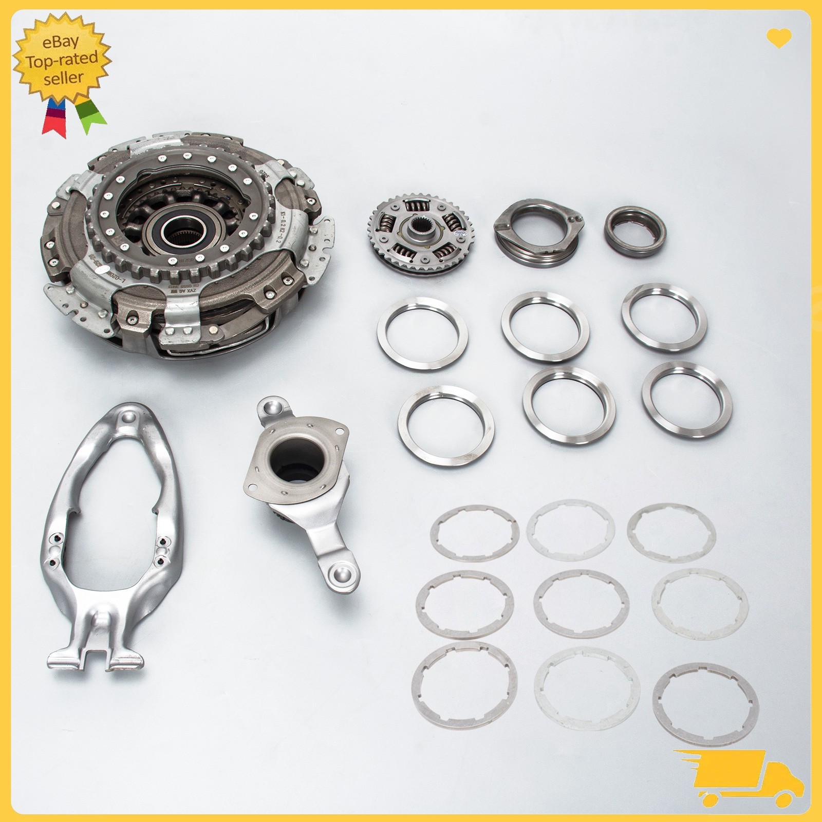 7 Speed DSG Dual Clutch DQ200 Kit For Jetta A3 1.2T 1.4T 1.8T 0AM 198140L