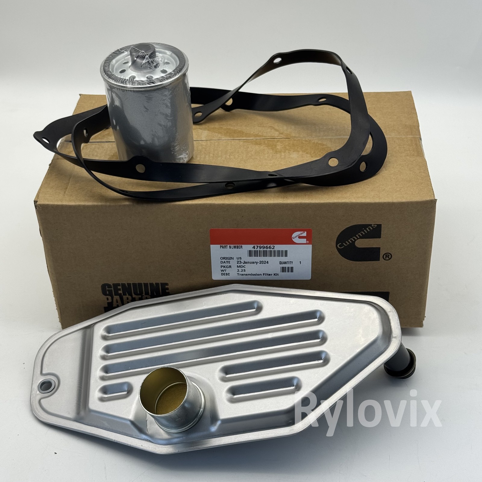 Cummins 4WD Transmission Filter Kit W/Pan Gasket For Ram 2500 545RFE 65RFE 68RFE