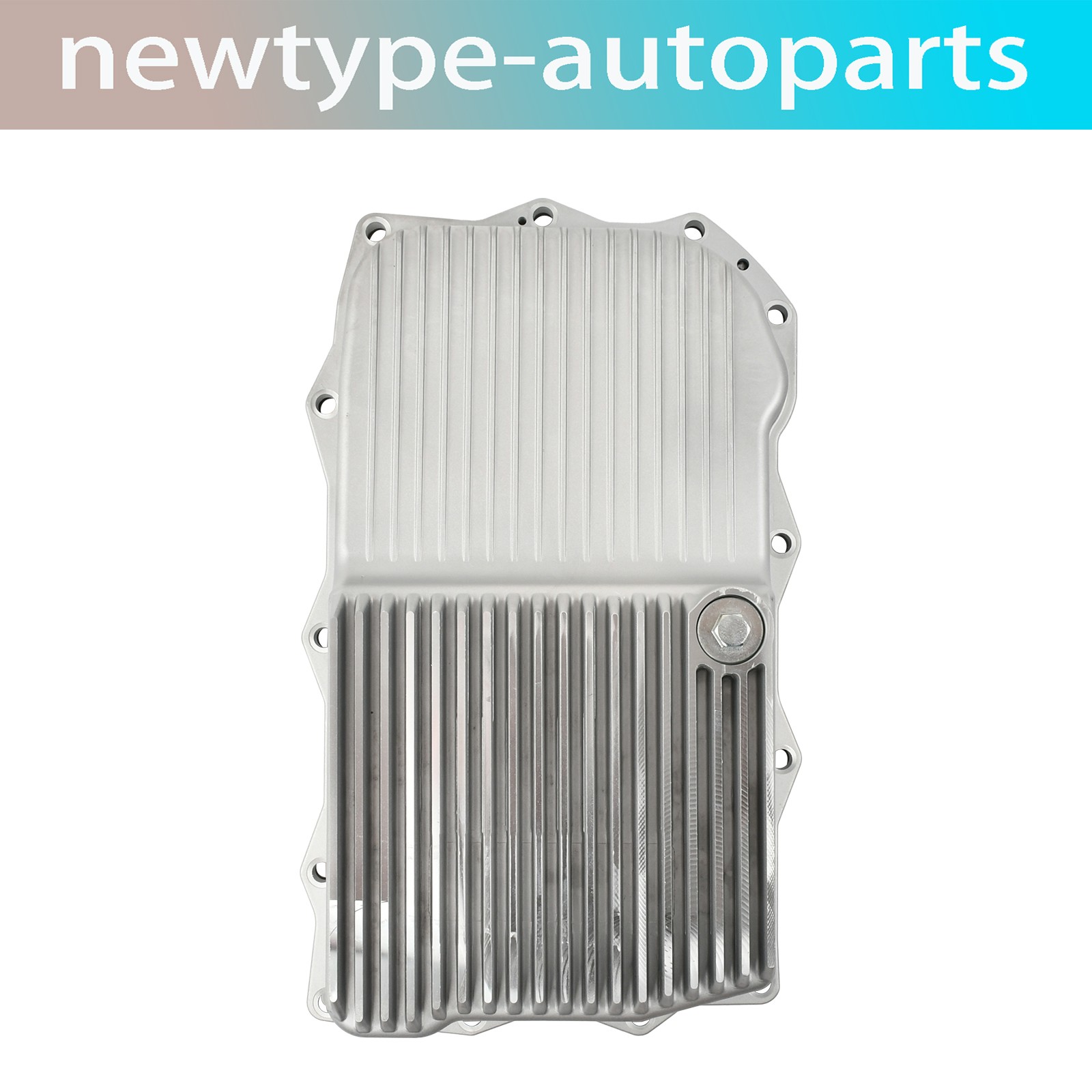 Raw Aluminum Transmission Pan W/ Filter For 2013-2022 Ram 1500/Challenger