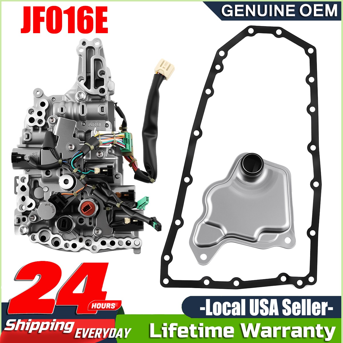 New JF016E CVT Transmission Valve Body Kit For 2014-2018 Nissan Altima 2.5L
