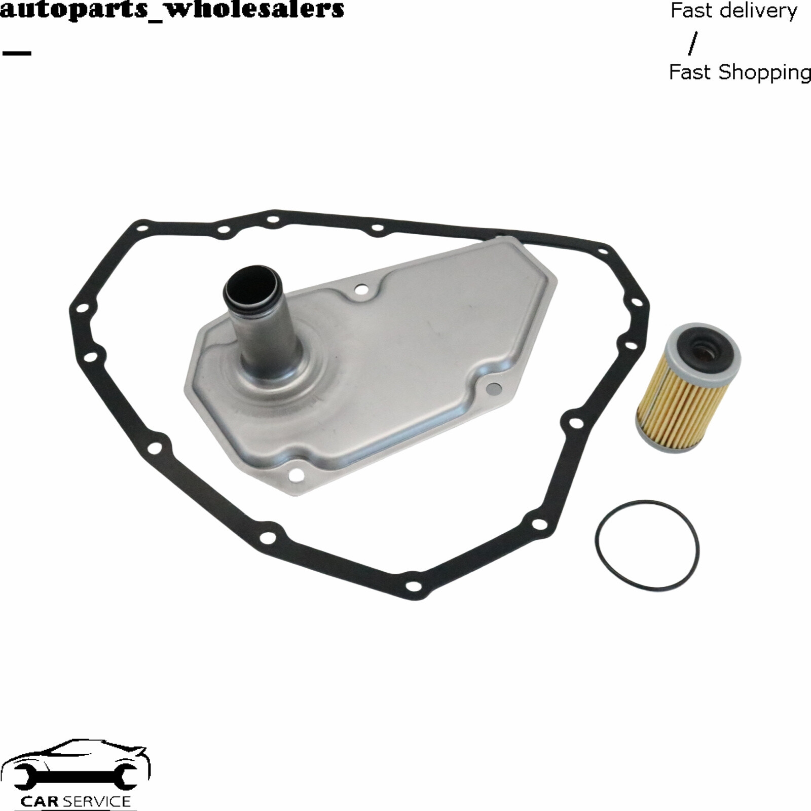 CVT Transmission Oil Filters Pan Gasket JF015E RE0F11A For NISSAN Sentra Versa