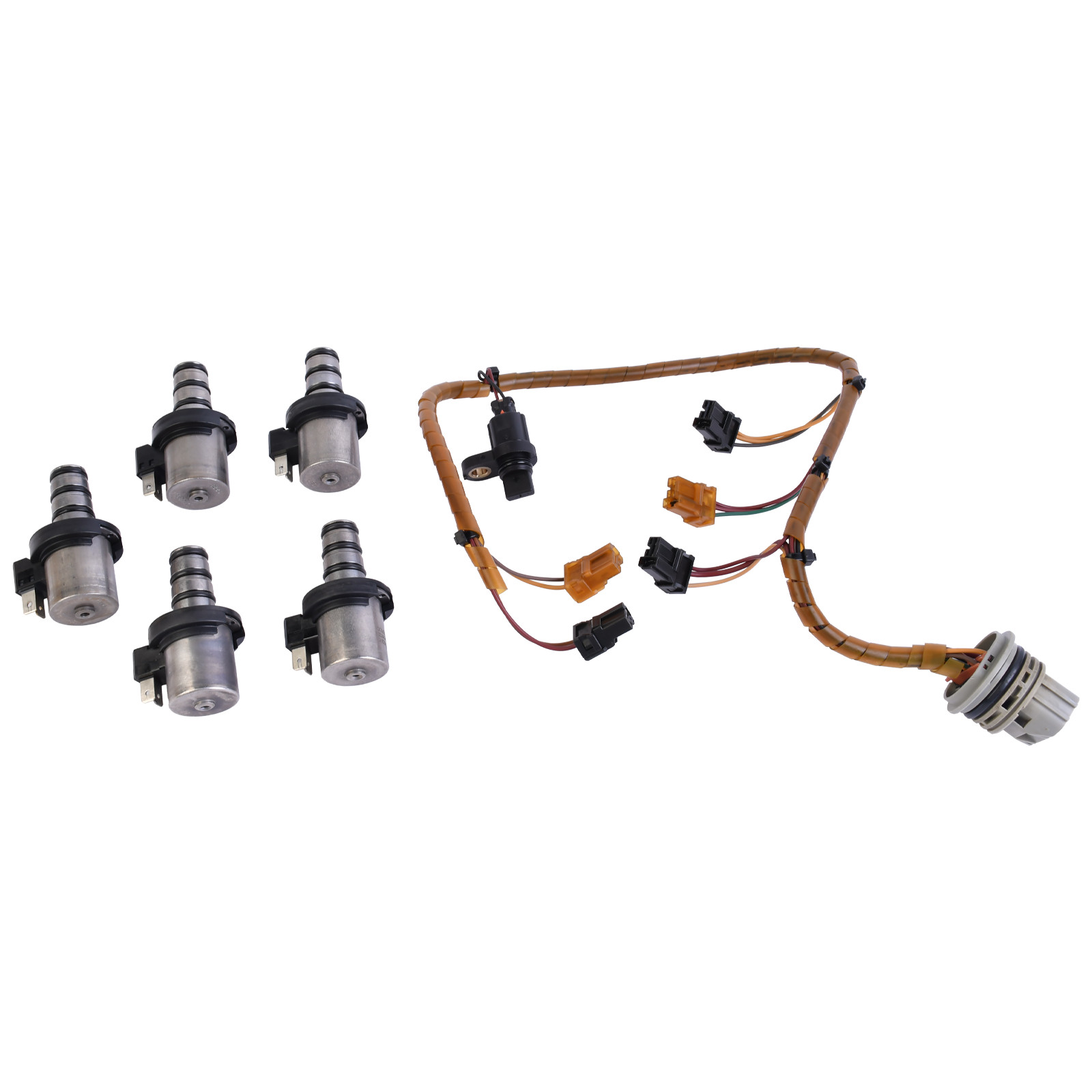 Transmission Shift Solenoid Kit w/ Harness FOR Mitsubishi F5A51 V4A51 MD758981