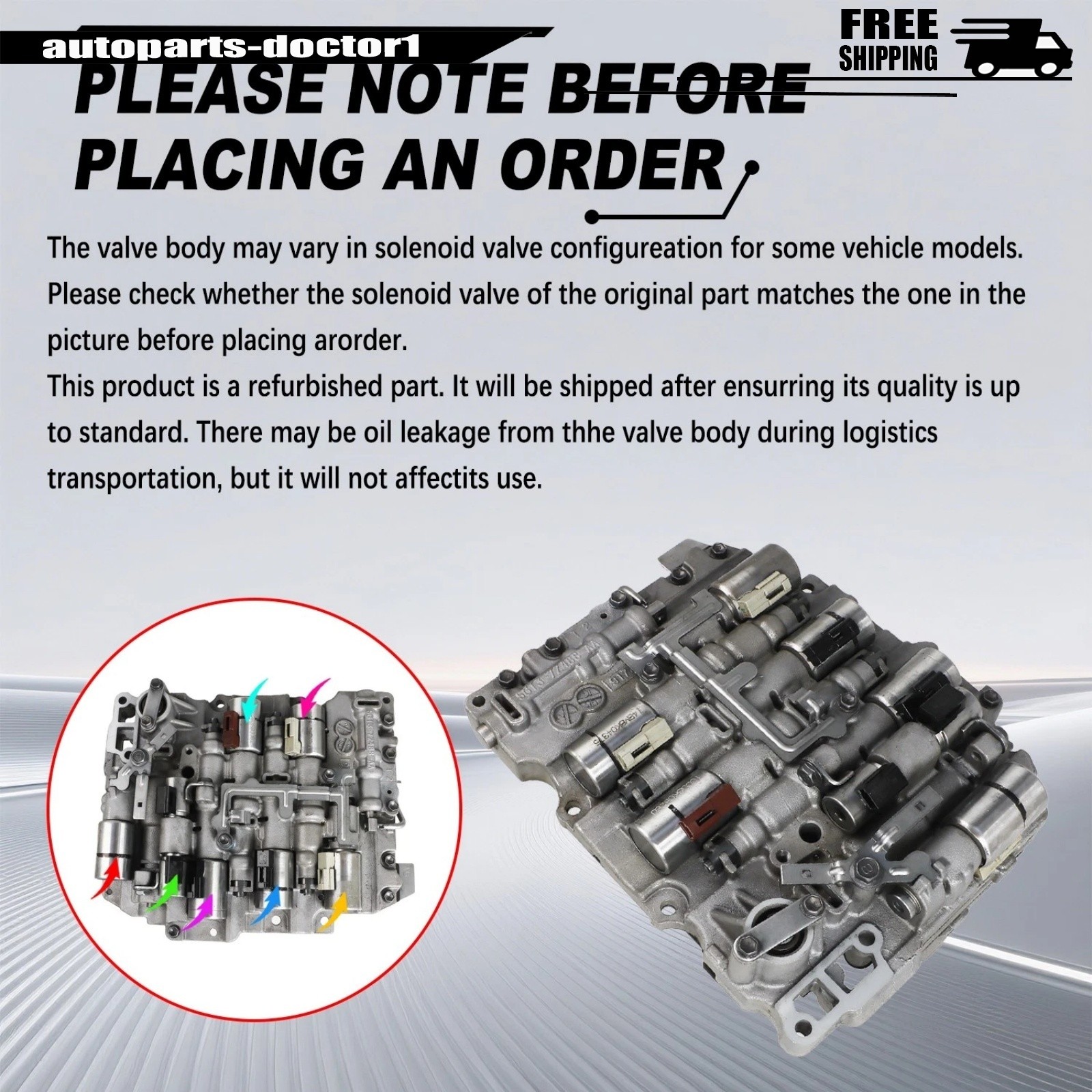 TF-81AC AWF21 Valve Body Fits Mazda 6 CX-7 CX-9 Ford Fusion Edge 2006-2015 USA