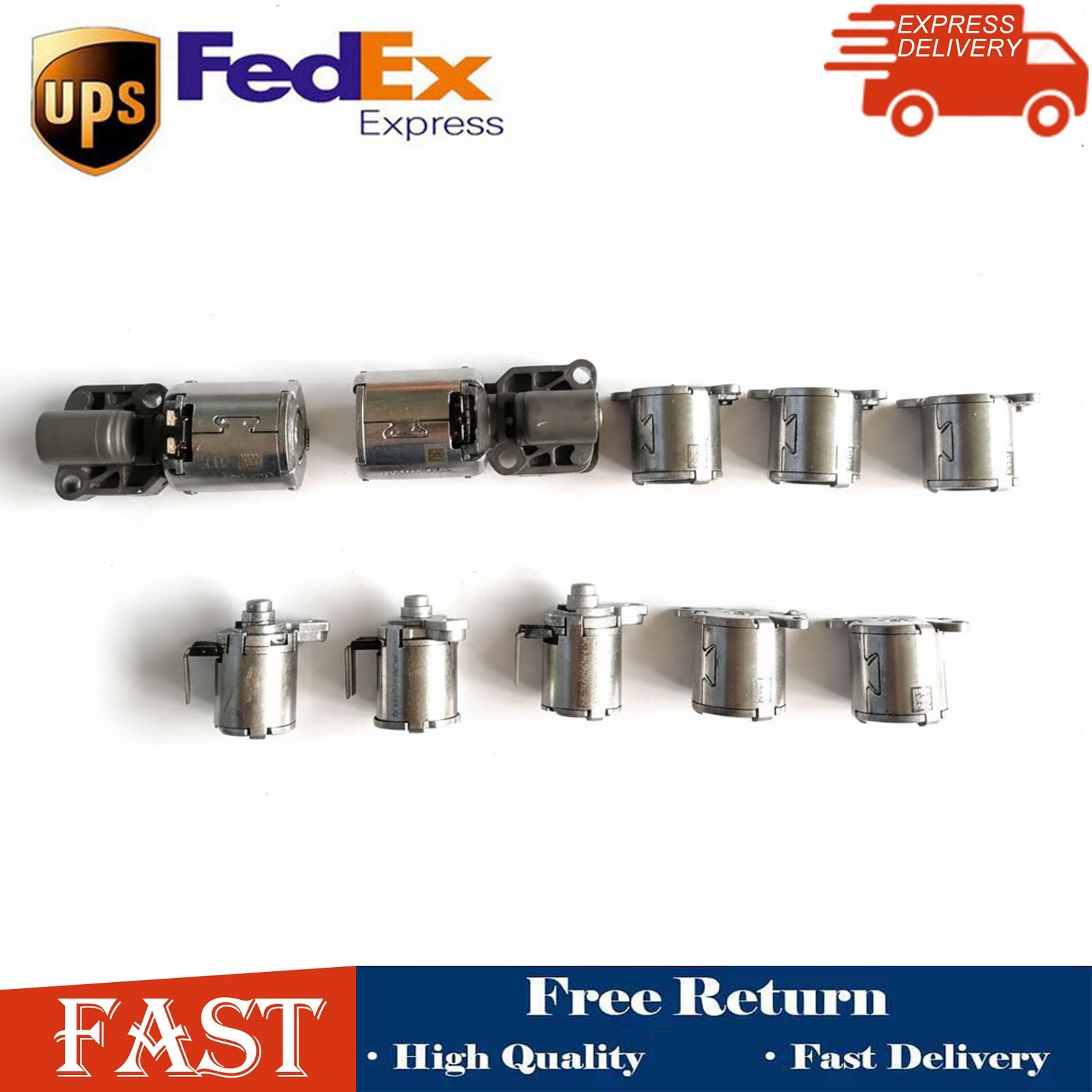 0BH DQ500 Transmission Solenoids For VW SCIROCCO TRANSPORTER AUDI Q3 SEAT 7Speed