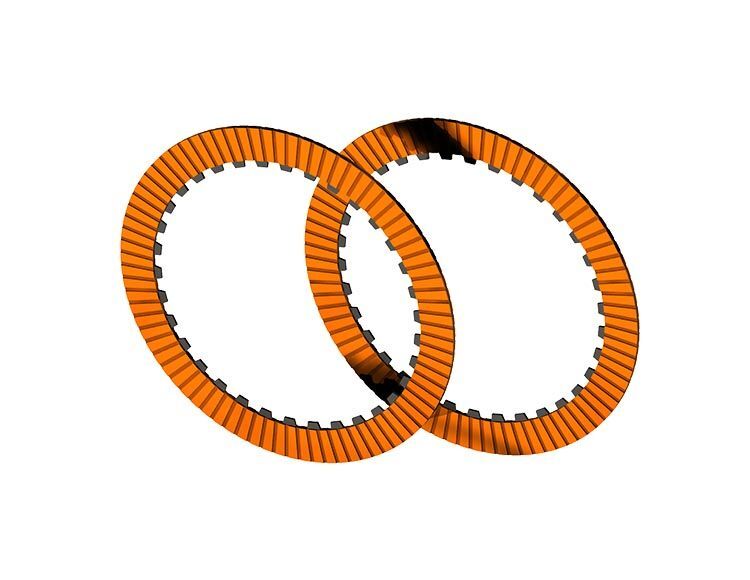 . TORQUE CONVERTER MB-CP-7KBW ORING KIT W/ Friction Plates 722.6,722.9 NAG1