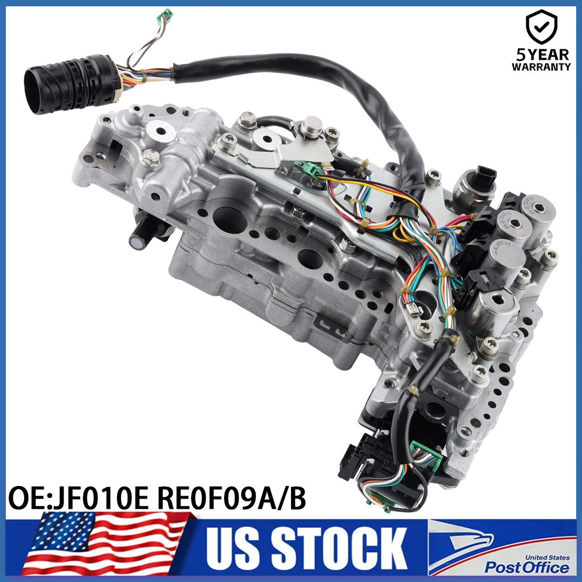 JF010E OEM CVT Valve Body & Solenoids For Nissan Altima Maxima Murano Quest 3.5L