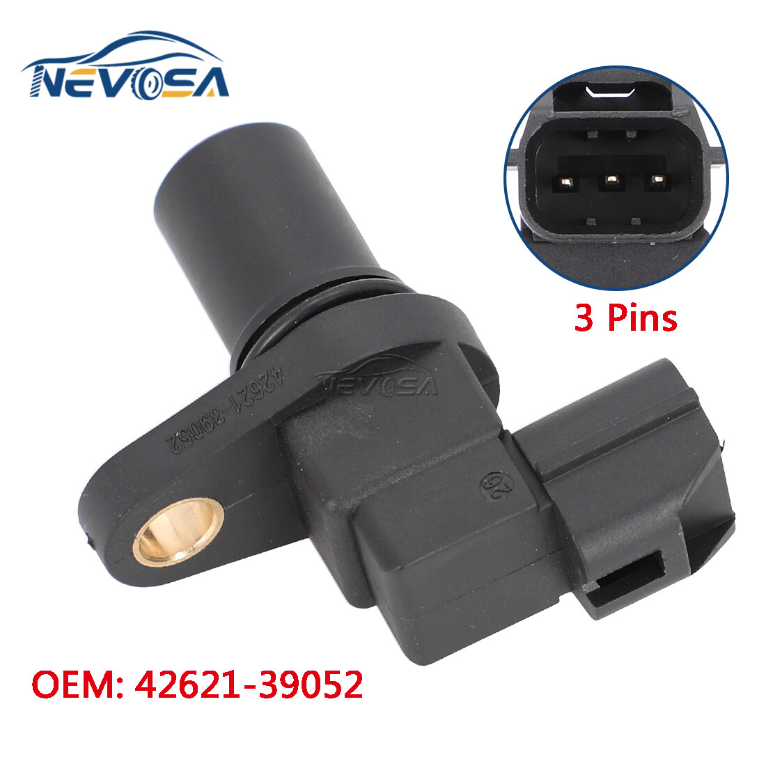 ABS Speed Sensor For 2001-2007 Hyundai Elantra Santa Fe Kia Soul 42621-39052