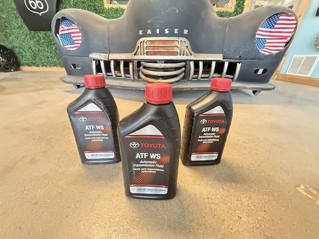 (3) GENUINE TOYOTA ATF WS Automatic Transmission Oil 00289-ATFWS same as dealer