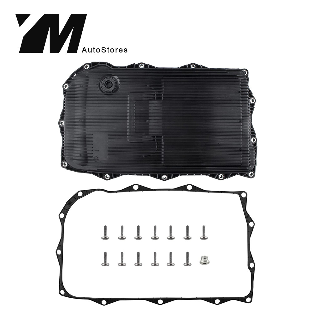 For BMW X1 X3 X5 X6 Z4 Automatic Transmission Oil Pan and Filter Kit 24118612901