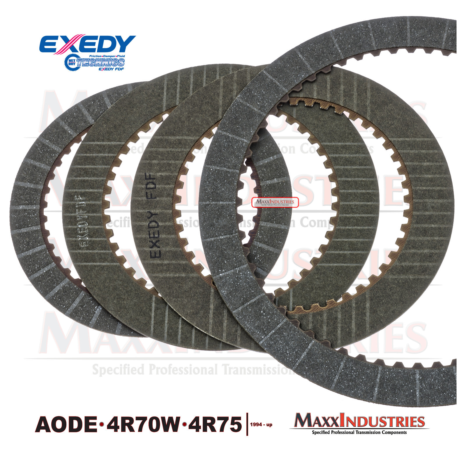 1996-UP AODE 4R70W 4R75 Ford Transmission Rebuild Kit – Friction Clutch Set OEM