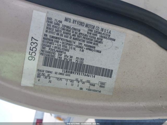 Automatic Transmission Column Shift Fits 01-02 LINCOLN CONTINENTAL 428637
