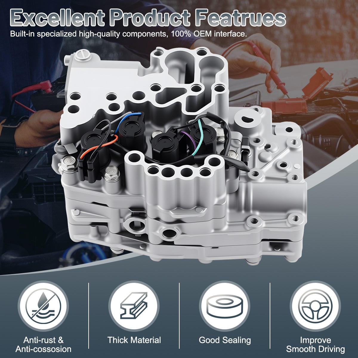 TR580. CVT Transmission Valve Body For Subaru Forester Impreza Outback 2012-2016