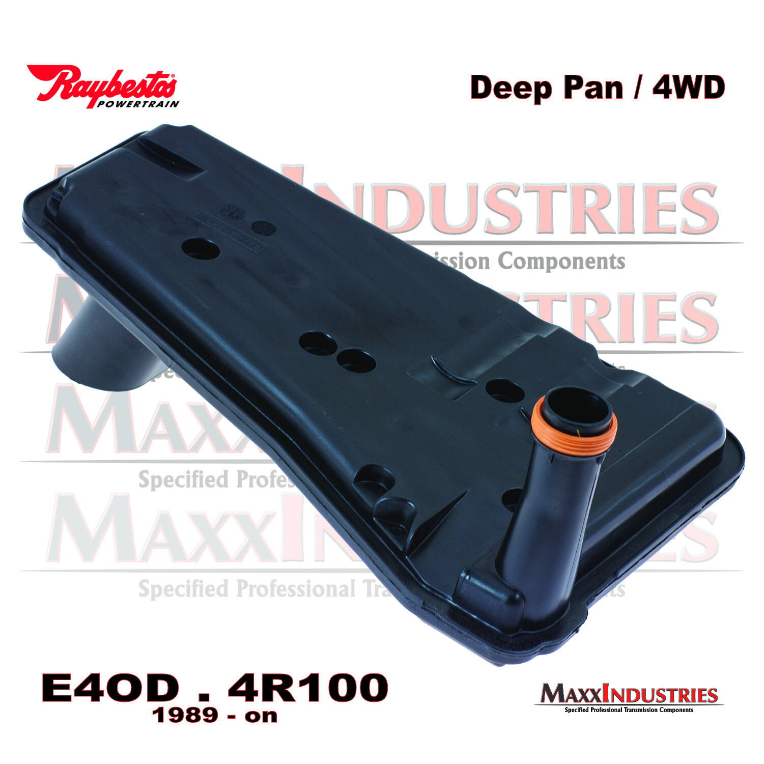 1989-05 E4OD-4R100 Transmission Oil Pan Service Kit Deep Style with Drainplug