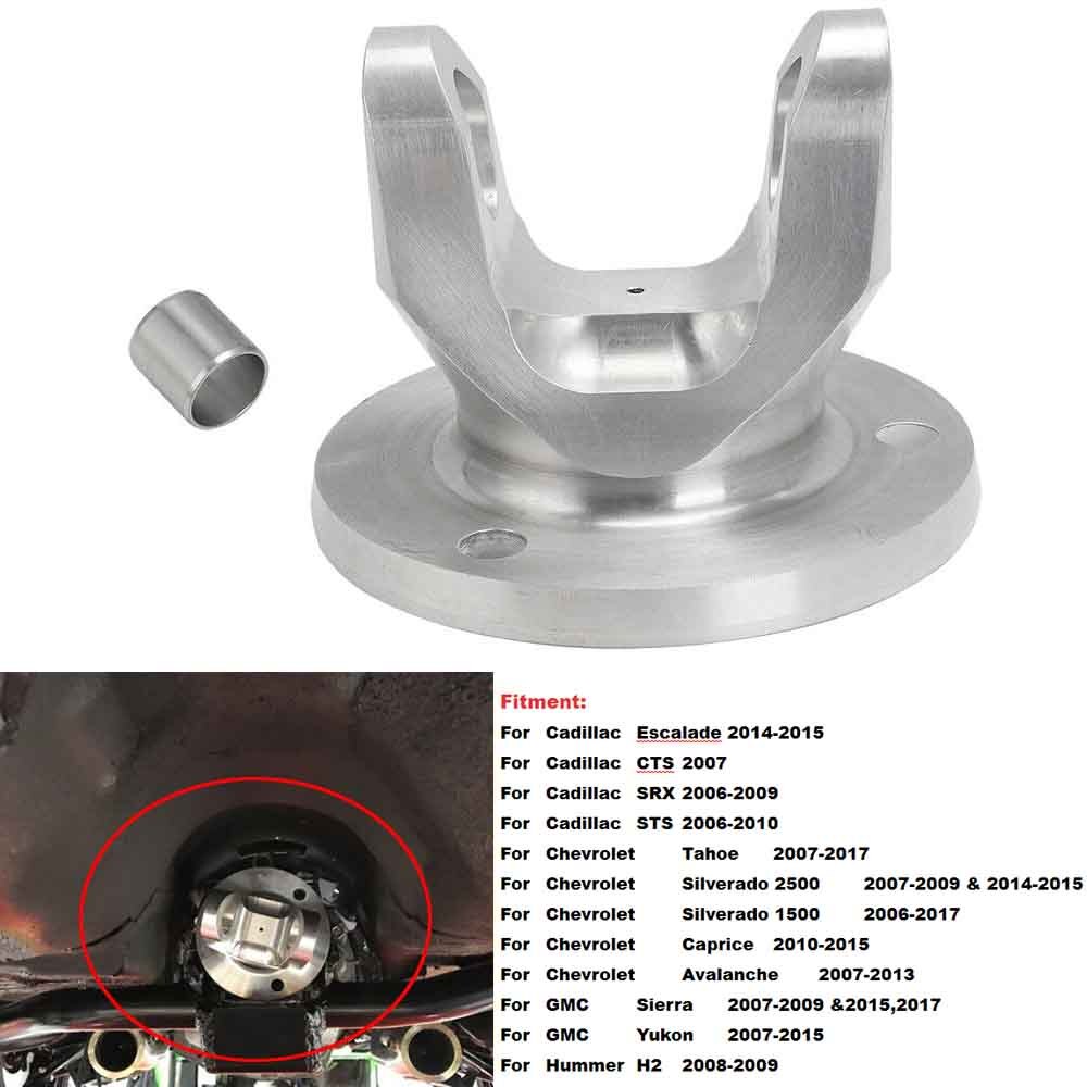 Silverado 6L80 3-Bolt Adapter Flange Yoke Kit 6L90 8L90 10L90 TR6060 GTO 6L80
