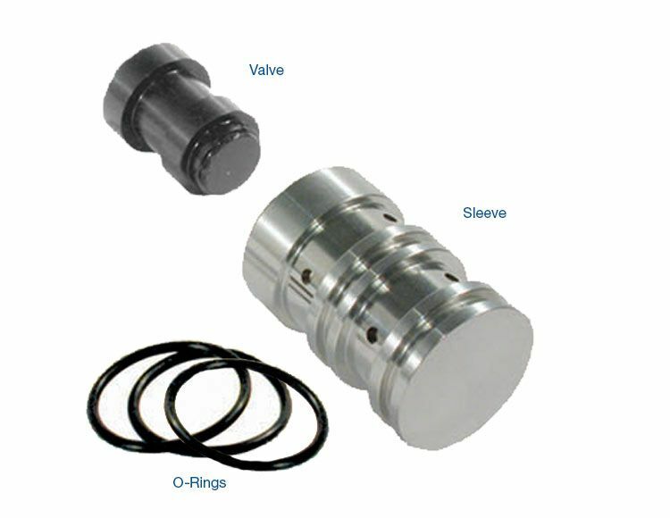 Sonnax Boost Valve & Sleeve Kit (Includes O-Rings), for E4OD/4R100 (1989-Up)