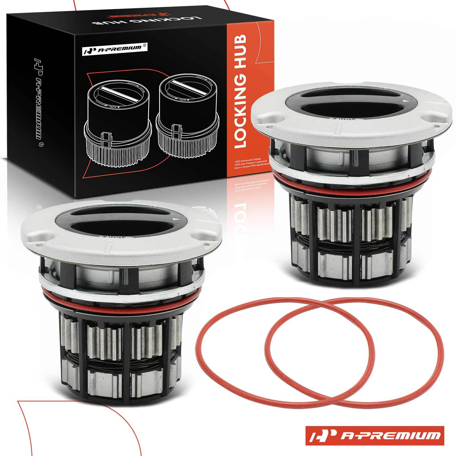 2x Front Auto Locking Hub for Ford F-250 F-350 F-450 F-550 Super Duty 06-10 4WD