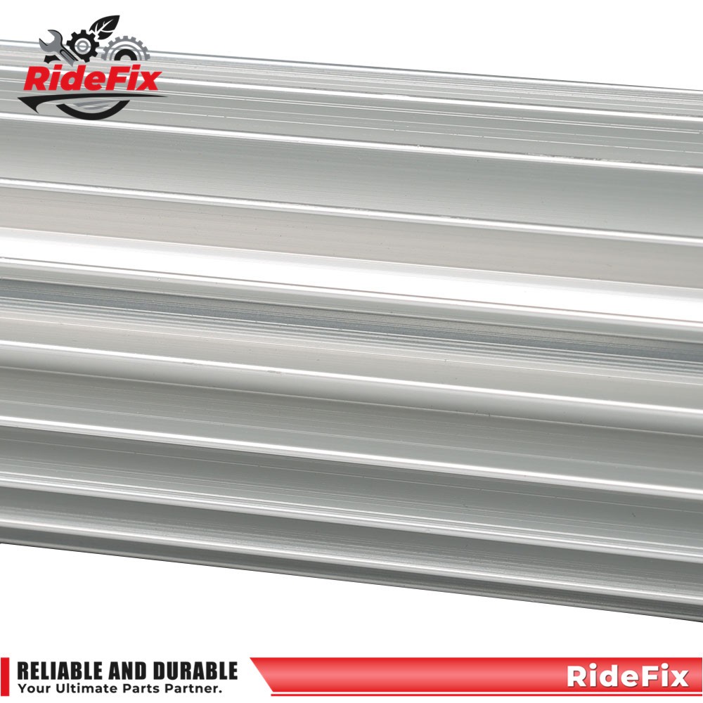Dual Pass Aluminum Finned Transmission Oil Cooler 12″ For Hot Rod Cars Universal