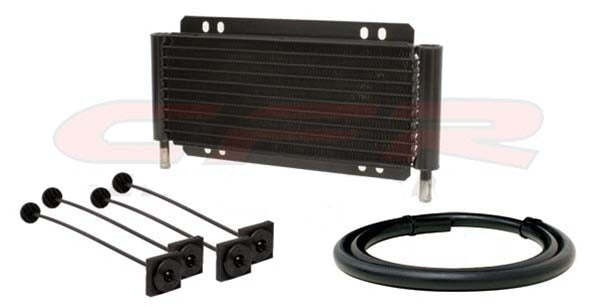 Universal Transmission Oil Cooler 11″ X 4.25″ Fits Chevy Ford Black Finish