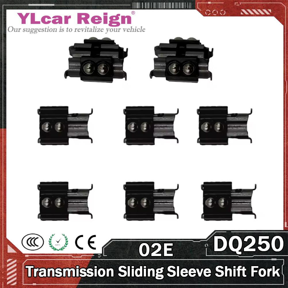02E DQ250 Transmission Bearing Sliding Drivetrin Sleeve Shift Fork For AUDI VW