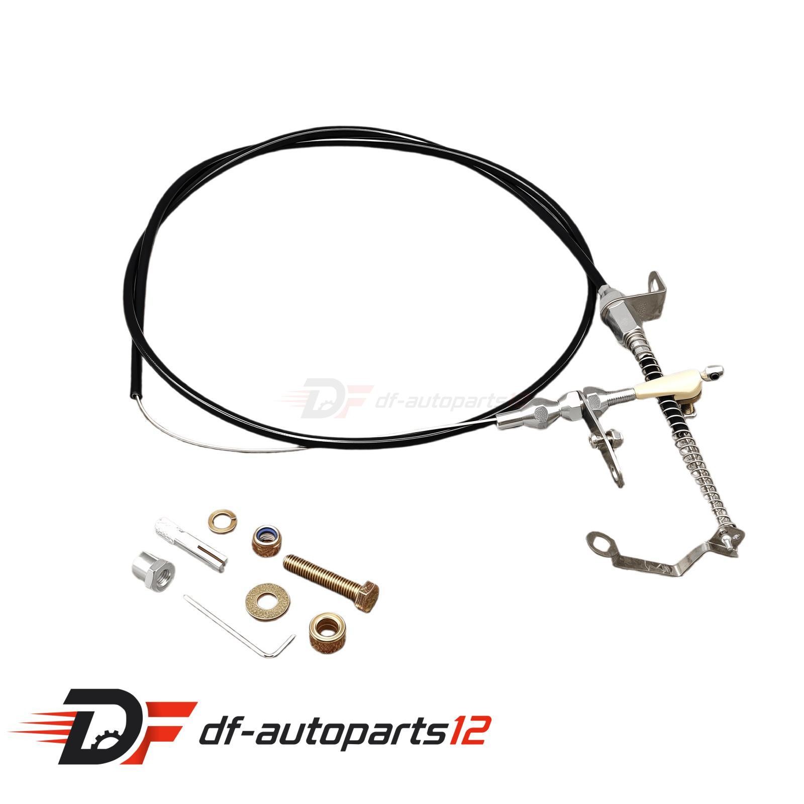 New Black Kickdown Cable Kit Fits For Ford/AOD Lokar KD-2AODU US