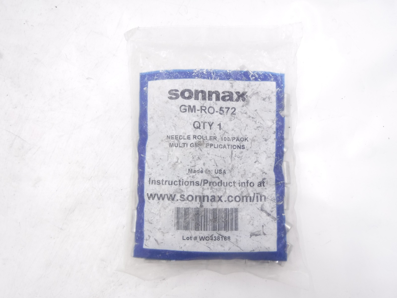 100 Pack Sonnax 0.572″L x 0.312″DIA Needle Rollers For 2006-2024 Ram 6.7L 68RFE