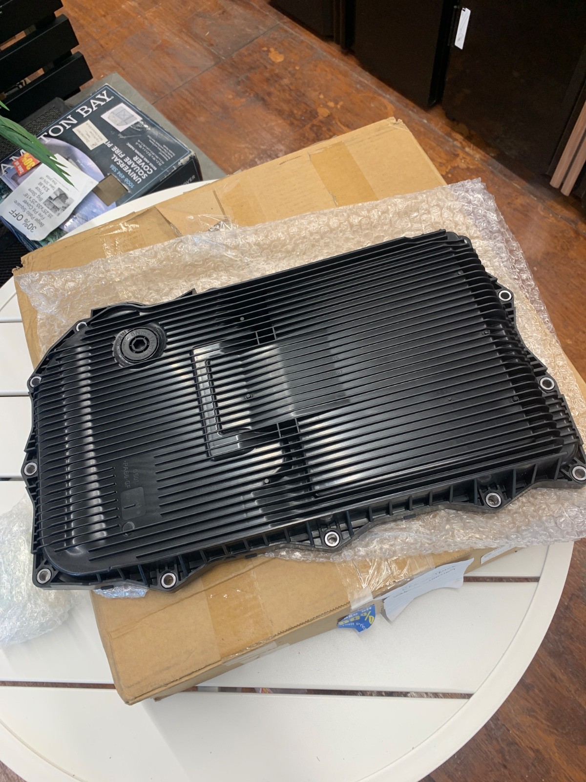 transmission pan TRQ automatic transmission pan