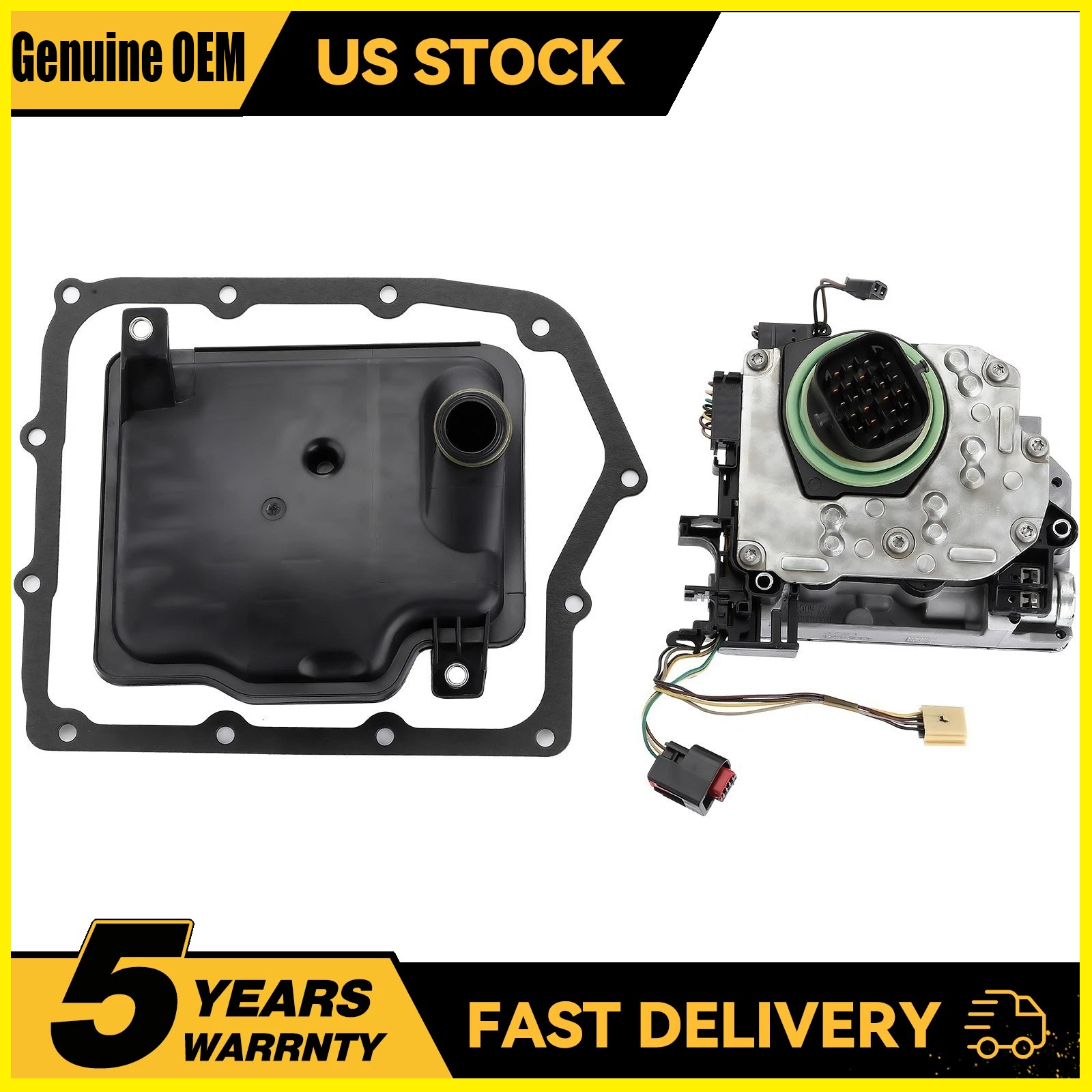 62TE Transmission Valve Body Complete with Solenoid Pack For Dodge Chrysler 2018