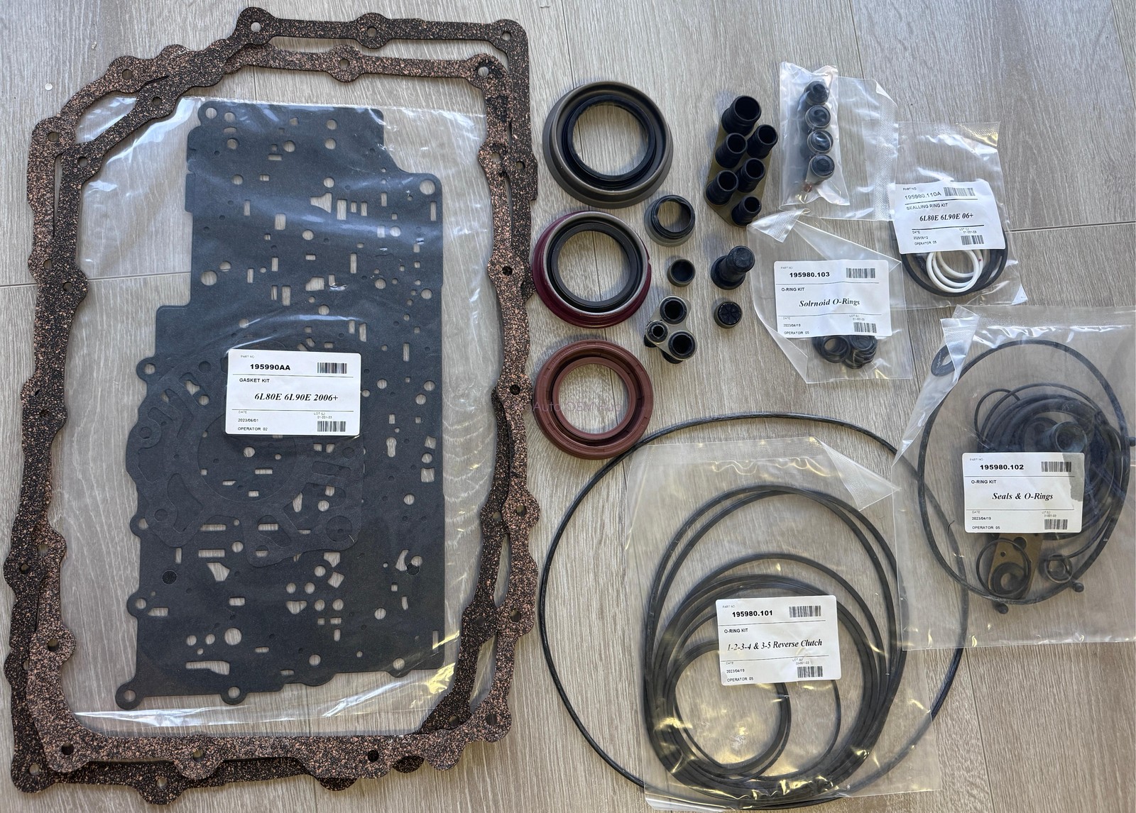6L80E SNOOKER OEM Transmissi​on overhaul kit for 2014-15 CHEVROLET CRUZE MALIBU