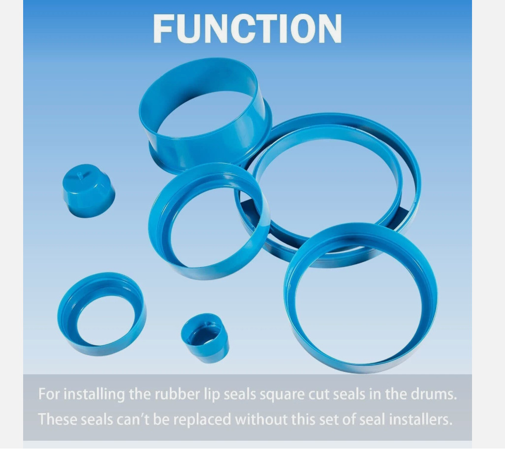 Transmissions Tool Lip Seal Installer Protector Kit for Ford AOD AODE 4R70WP