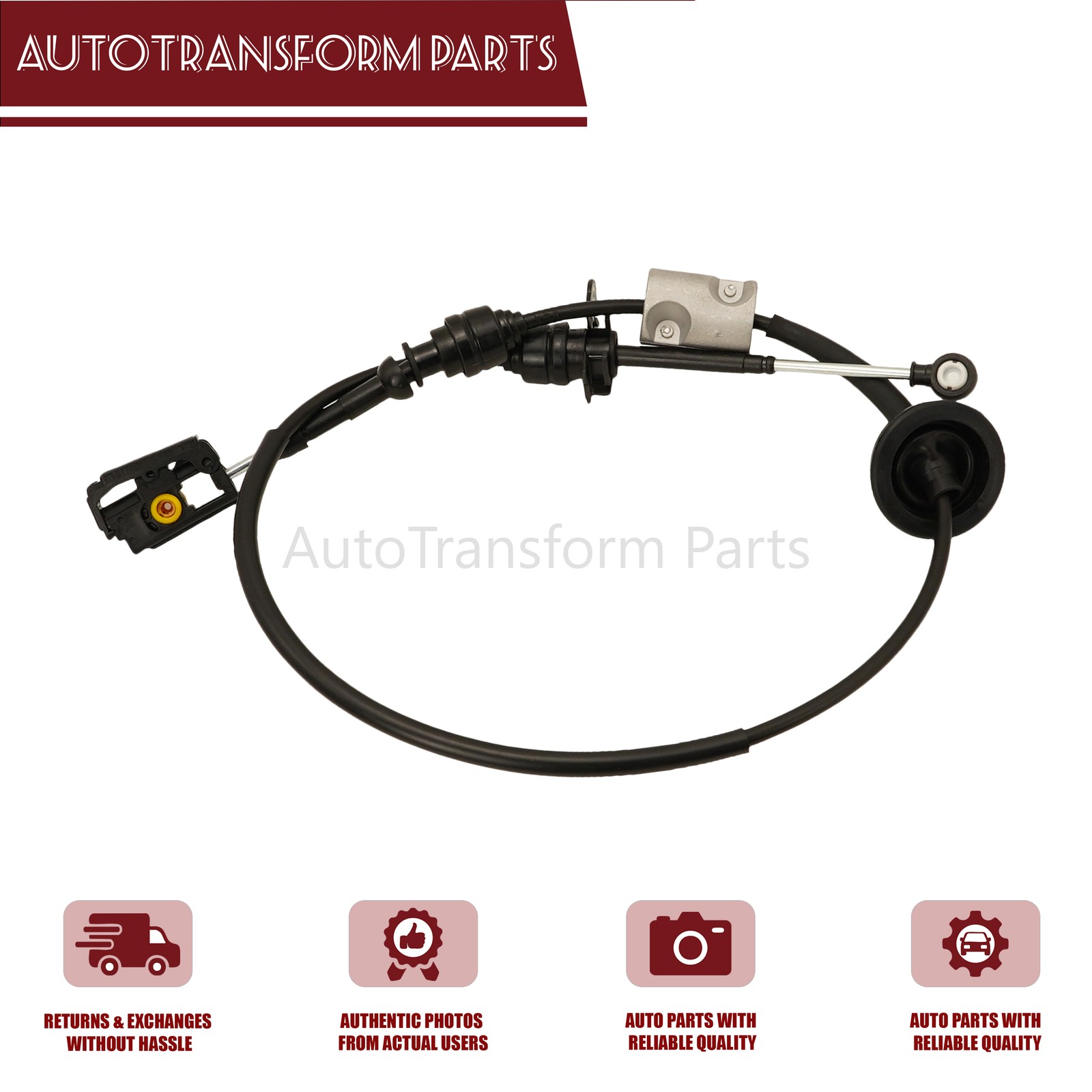 NEW Automatic Transmission Shift Cable Shifter Fits 17-22 Ford Super Duty 6R140