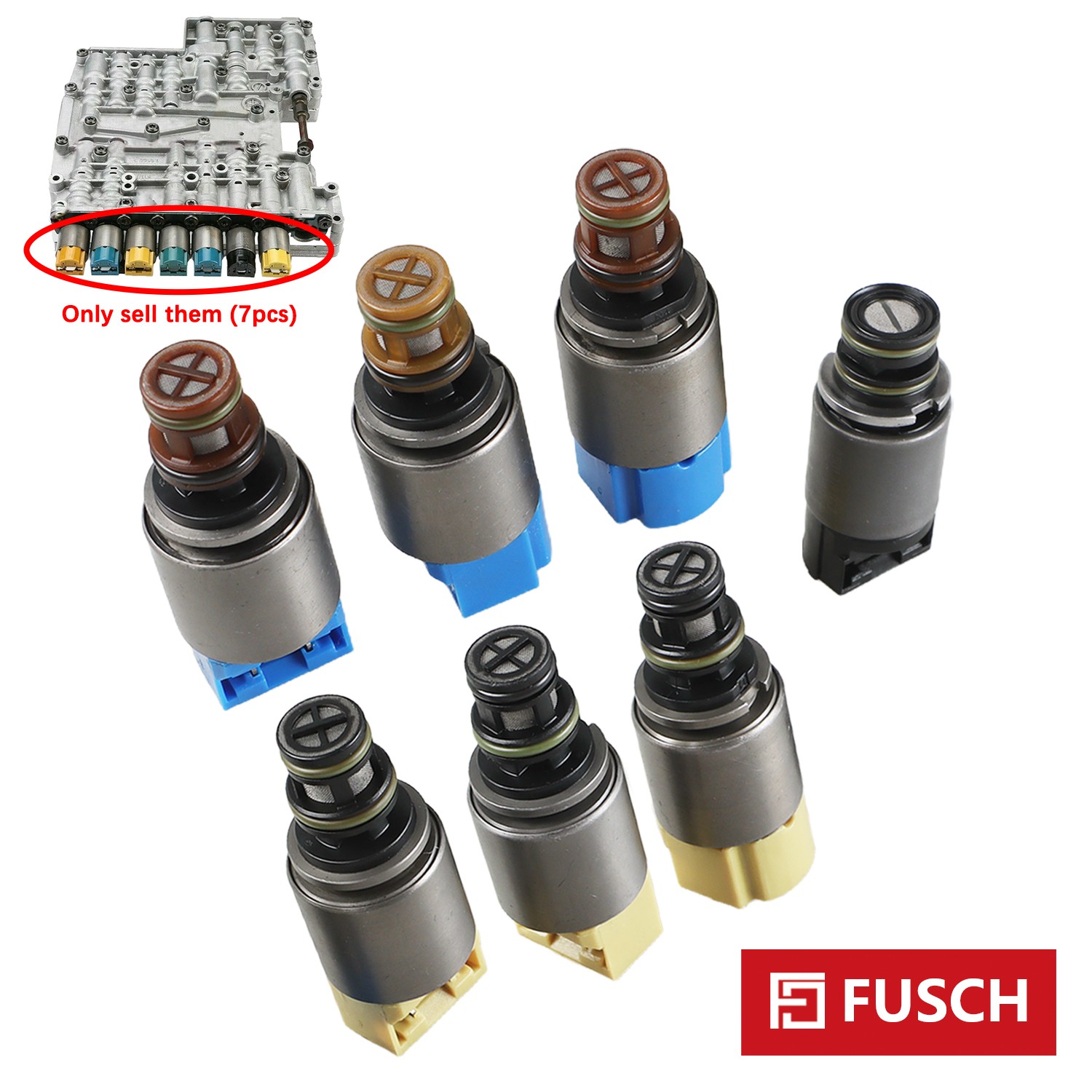 6HP19 6HP26 6HP32 Transmission Solenoid Kit For 2006 BMW 325i 325xi 330i 330xi