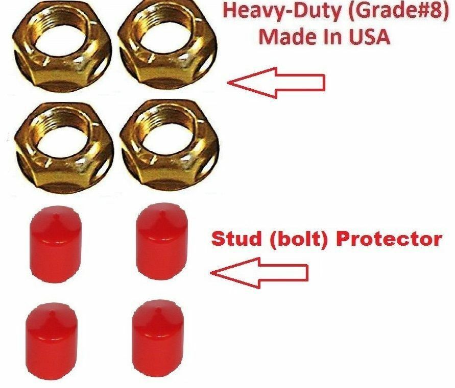 Ford Torque Converter Nuts & Stud-Caps/Bolt-Protectors Metric Hex M10x1mm x8.5mm