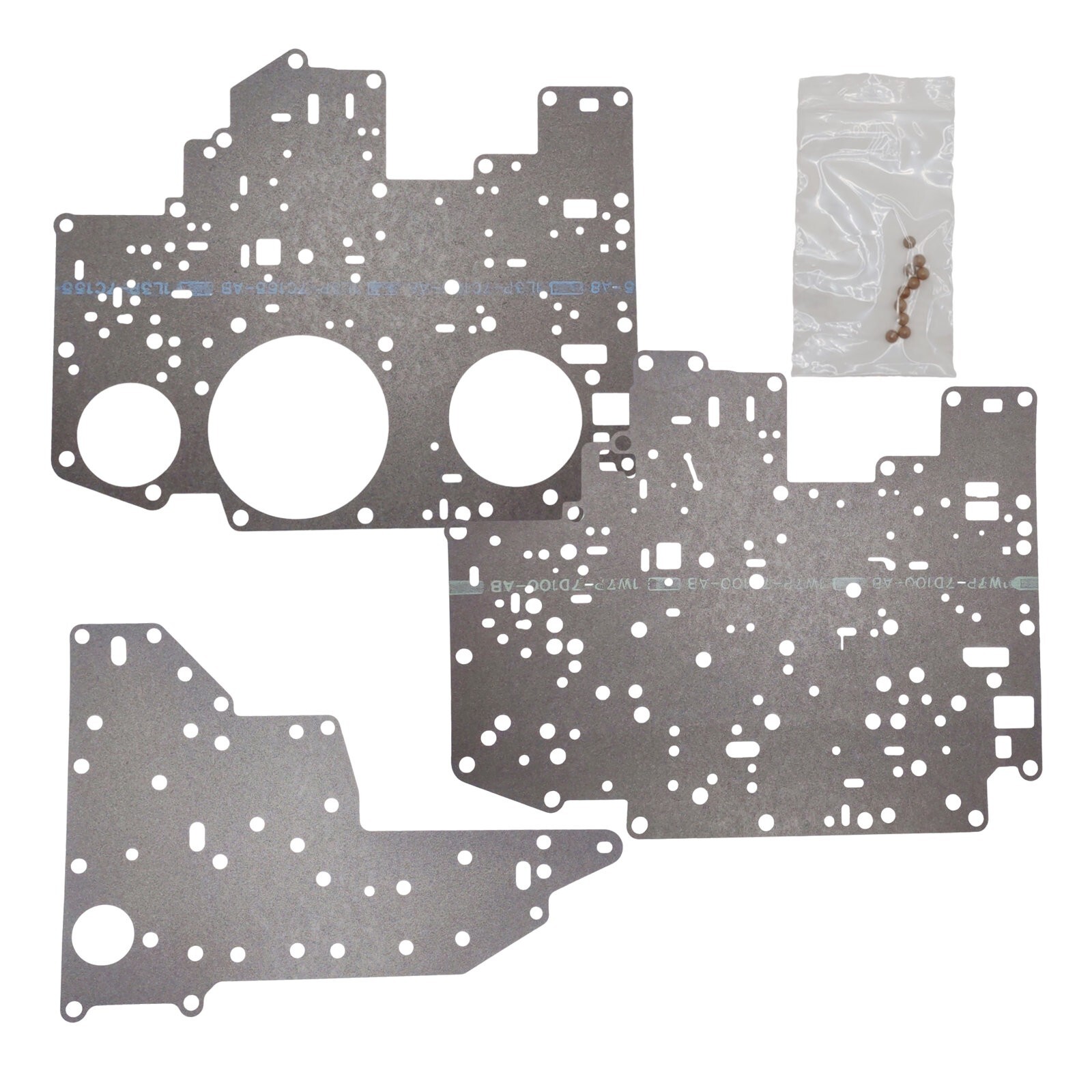 4R70W 4R75W Valve Body Gaskets with TORLON Check Balls 1996-up also 4R70E 4R75E