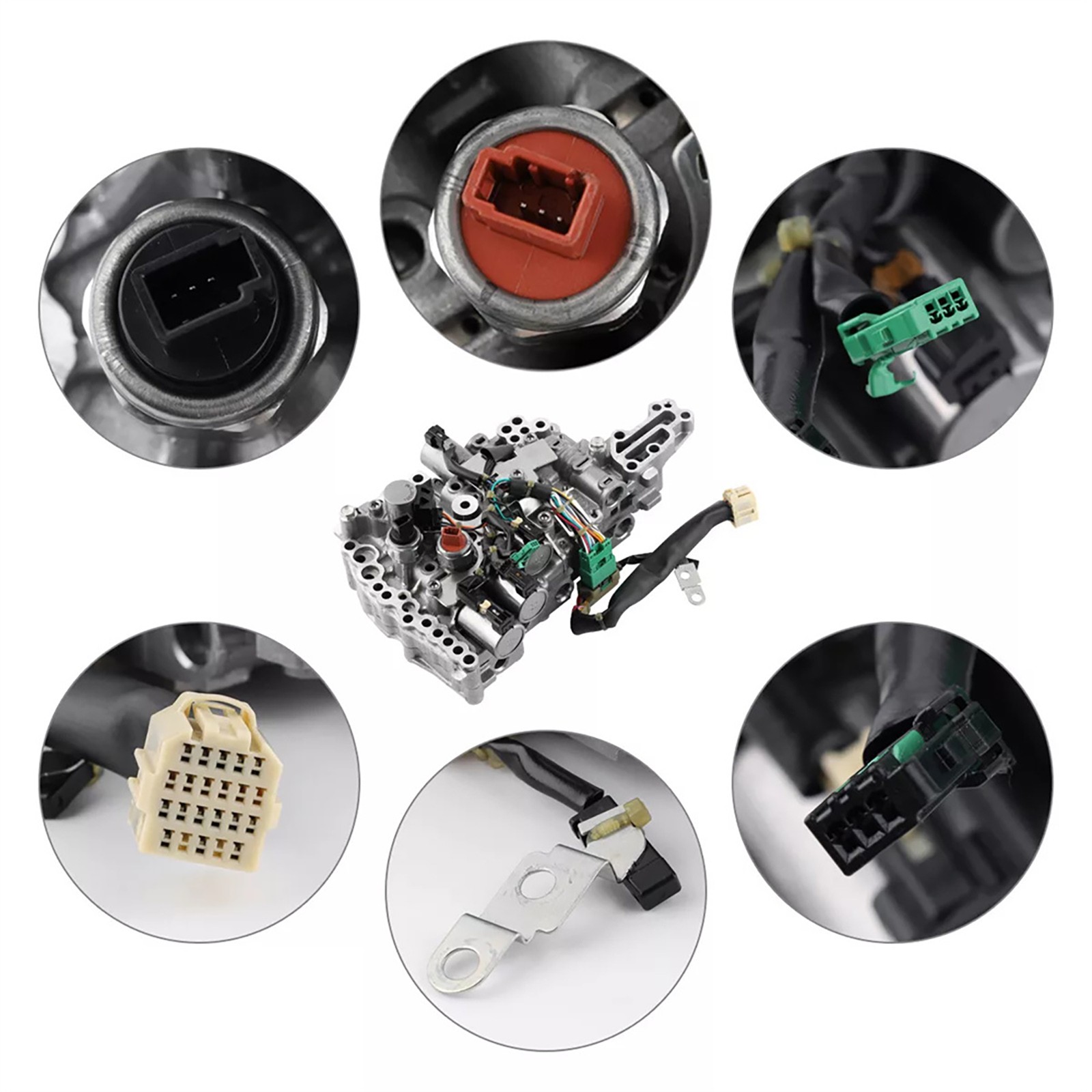OEM JF016E CVT Transmission Valve Body W/ Solenoids For Nissan Rogue Altima e