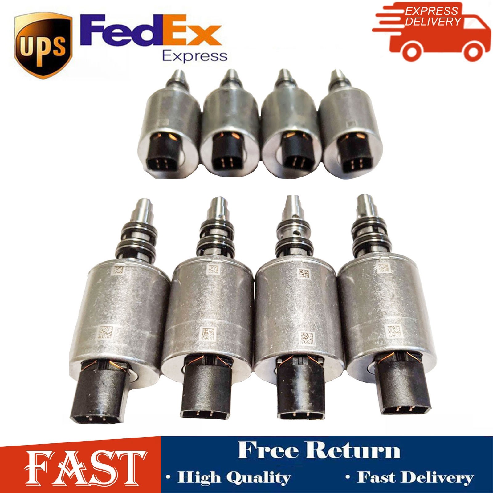 0AM Transmission solenoids Set DSG 7 DQ200 for AUDI VW Jetta Passat SKODA SEAT