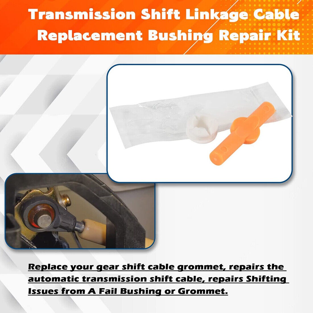 134193 Transmission Shift Linkage Cable Bushing Repair Kit for Infiniti Nissan