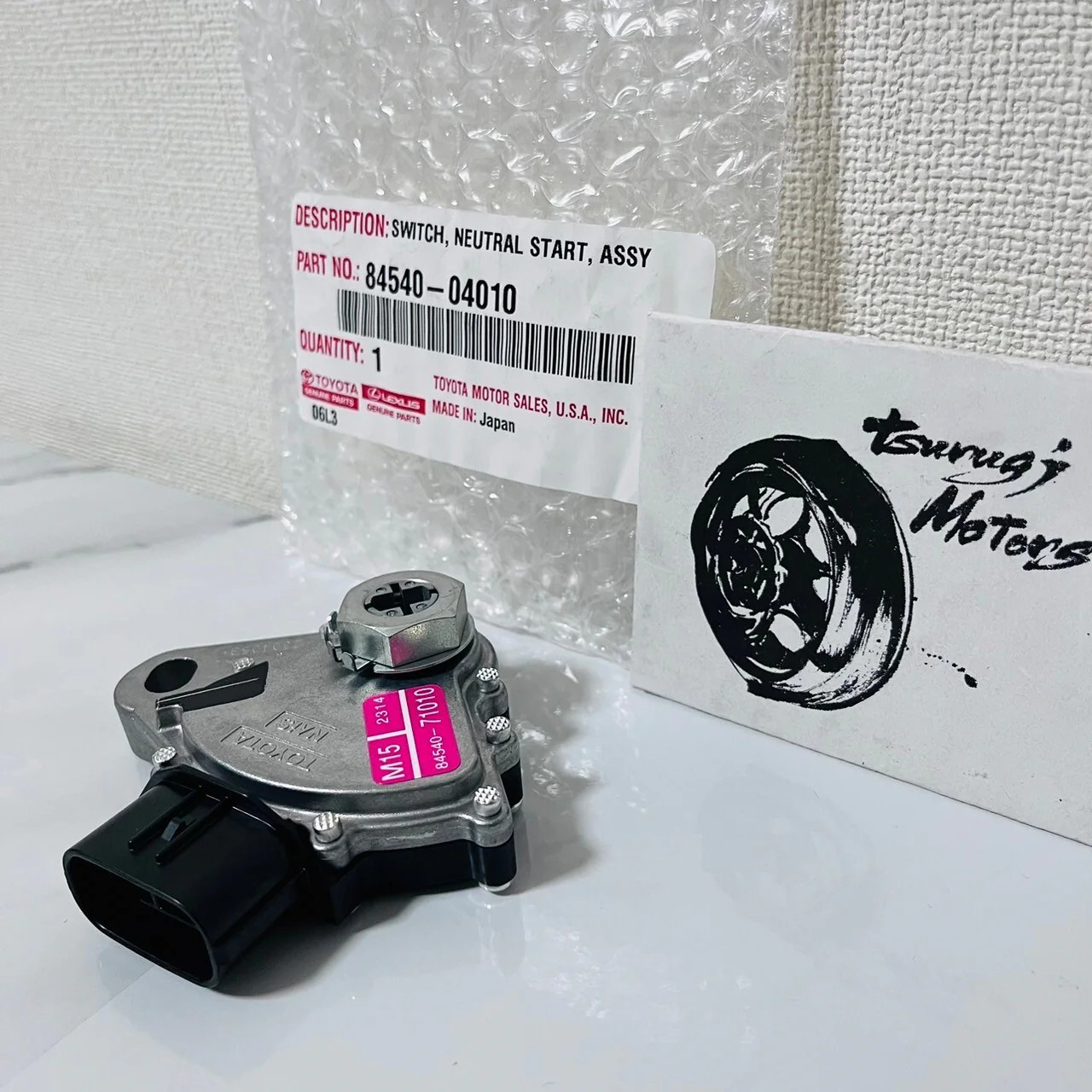 Toyota Lexus Genuine OEM 84540-04010 Neutral Safety Switch OEM New