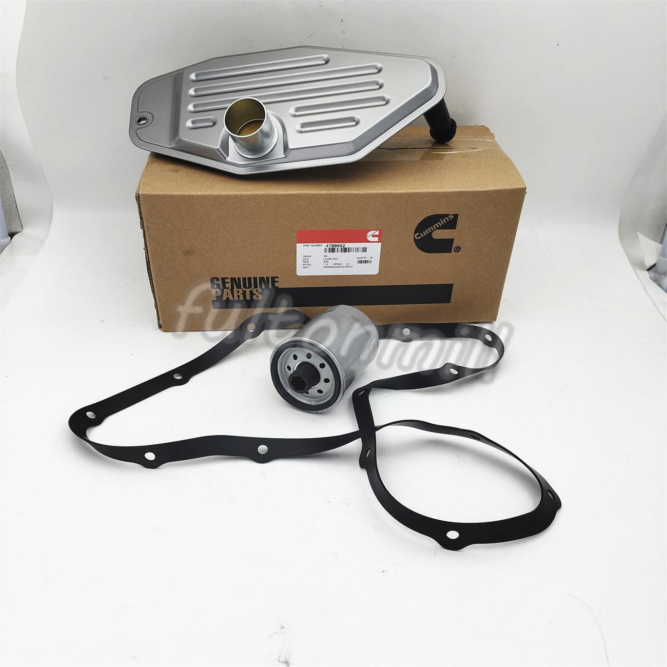Cummins 4WD Transmission Filter Kit W/Pan Gasket For Ram 2500 545RFE 65RFE 68RFE