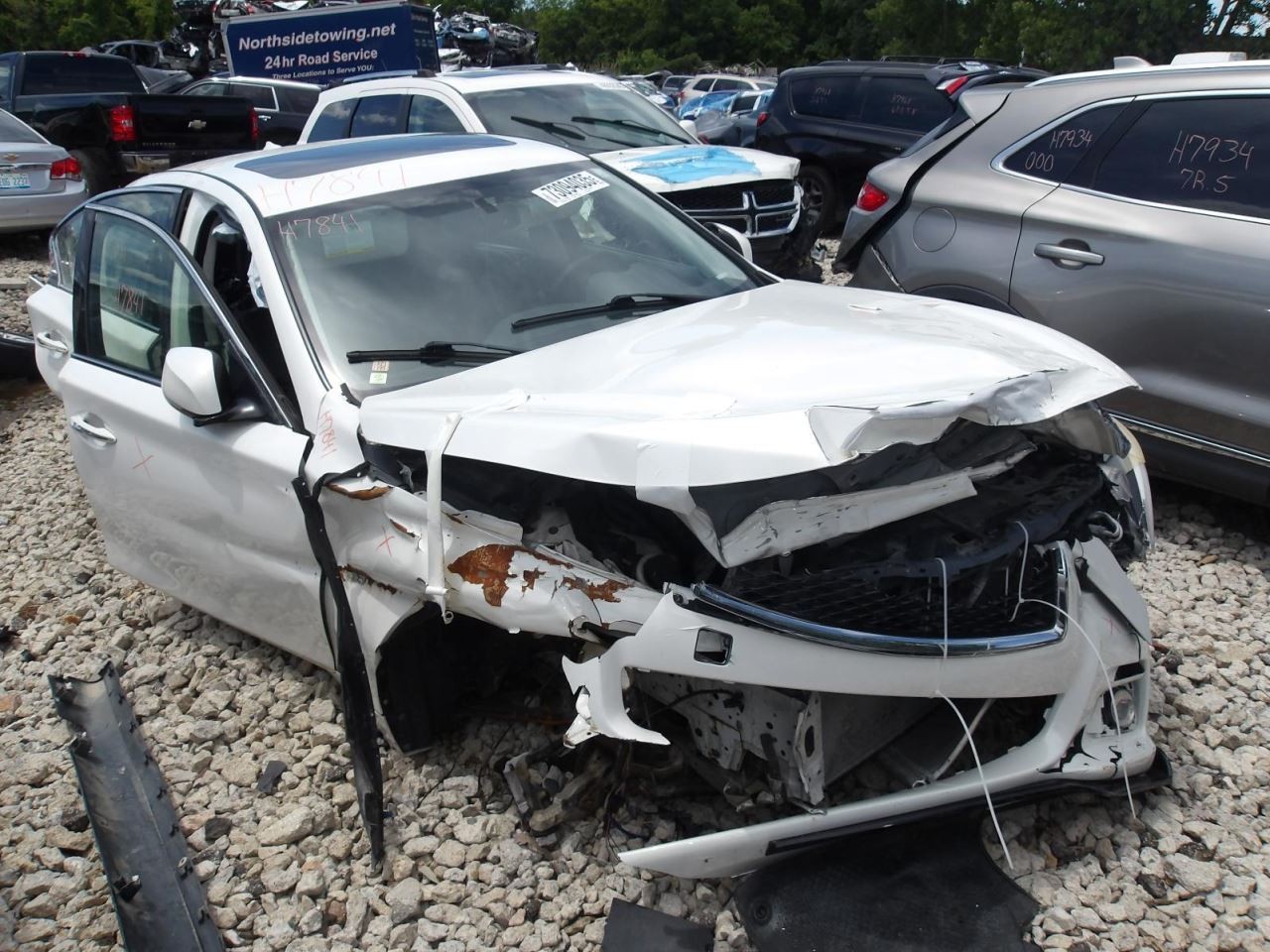 Automatic Transmission 7 Speed 3.7L AWD From 7/13 Fits 14 INFINITI Q50 2285262
