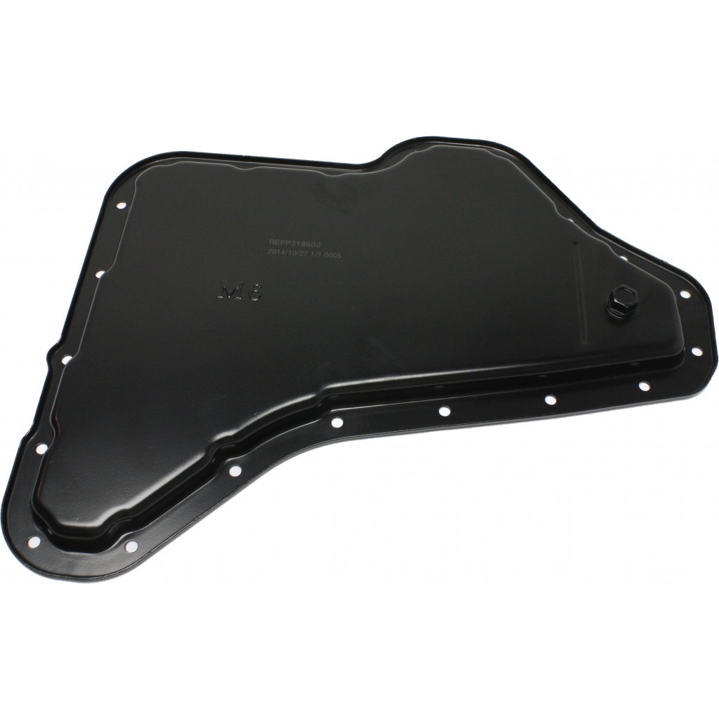 For Oldsmobile 88 Transmission Pan 1997 98 1999 | Black | Iron | Depth: 0.75 in.