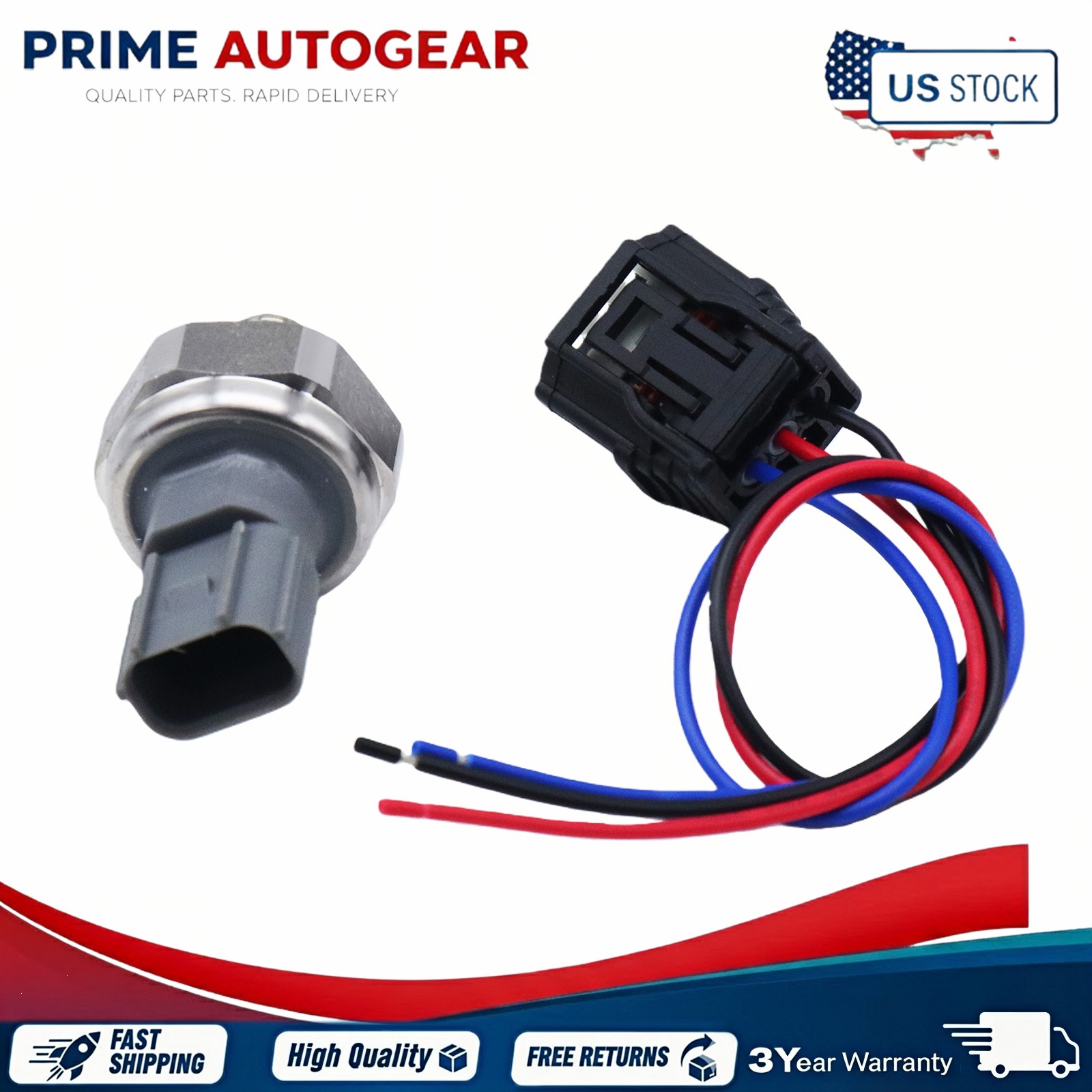 New Transmission Oil Pressure Sensor For 2013-19 Honda Accord Civic HR-V Fit CRV