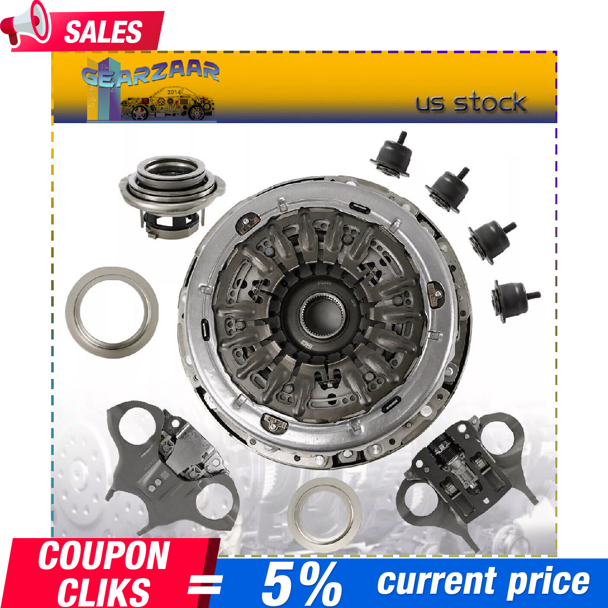 6DCT250 DPS6 Transmission Clutch ASSY Fork 602000800 For FORD FOCUS EcoSport US