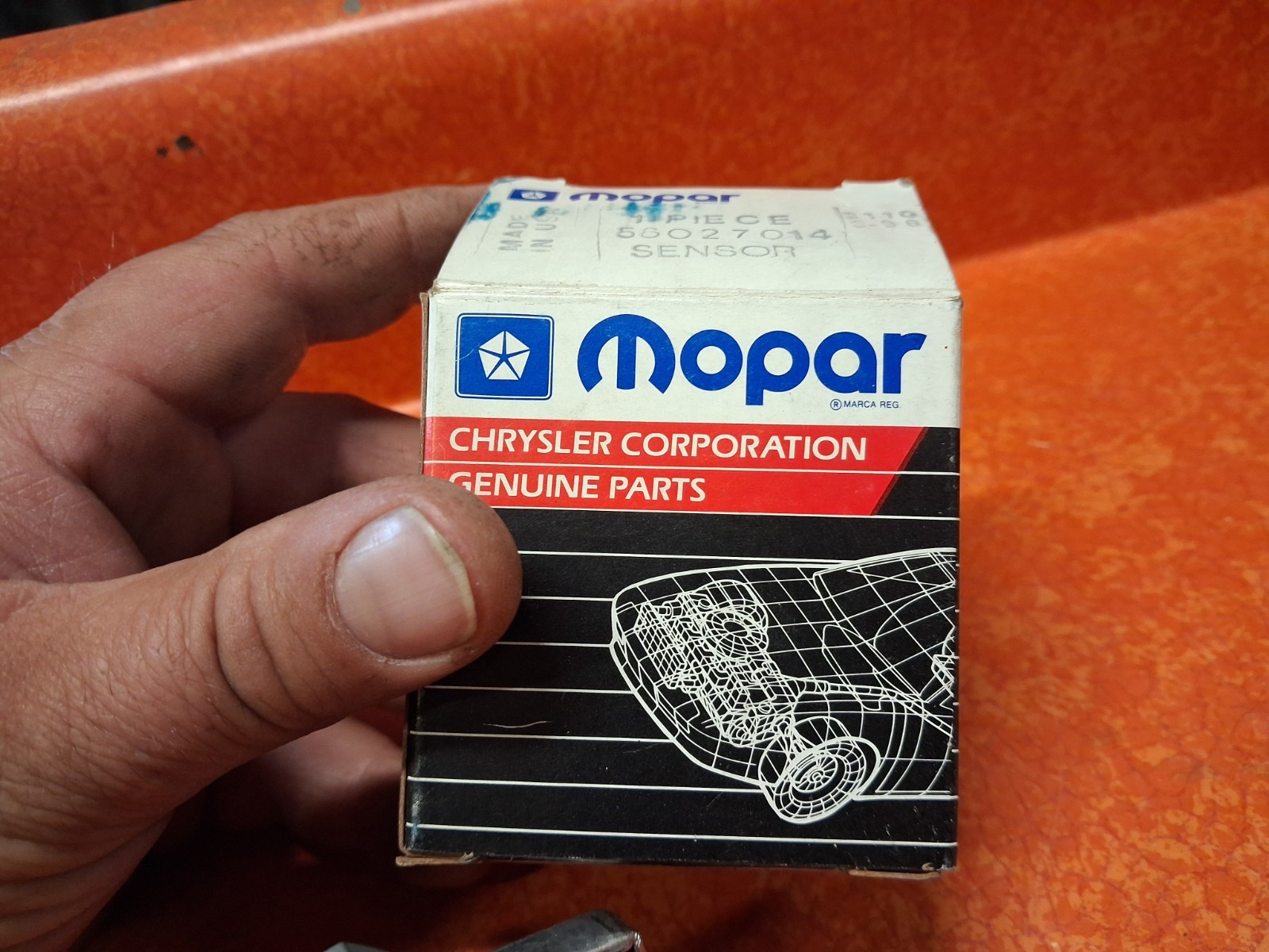 NOS Mopar 56027014 Transmission Output Vehicle Speed Sensor Chrysler Dodge Jeep