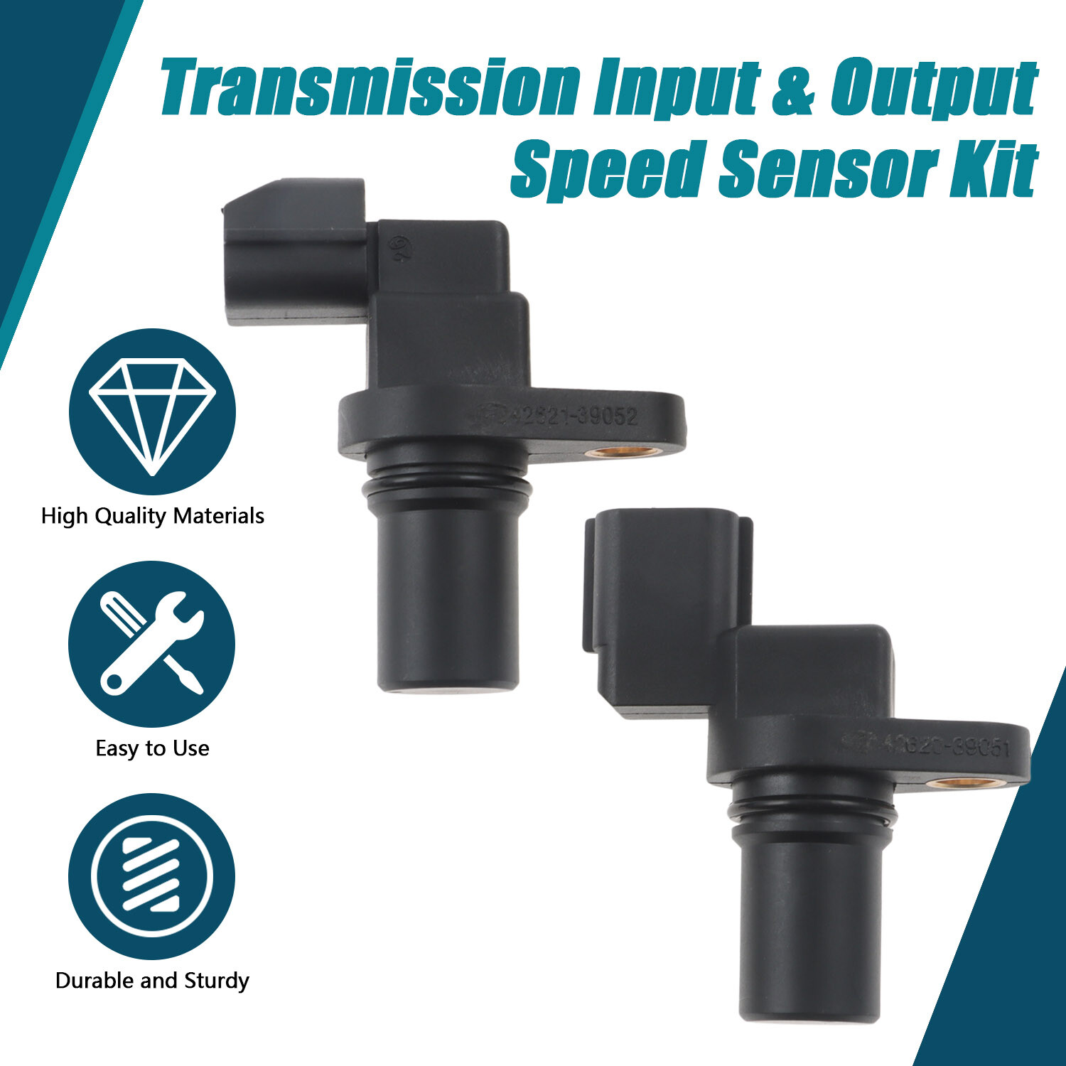 Trans Input & Output Speed Sensor Kit Fits for Dodge Stratus Chrysler Sebring