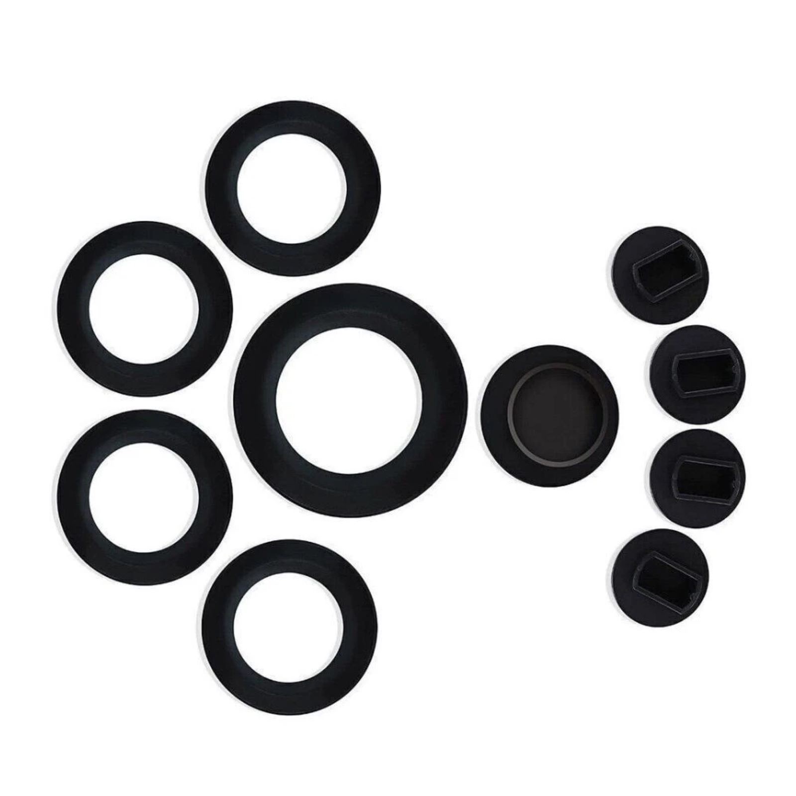 Wheel Hitch Puck Cover Plug Trim Ring With high durability For Ford Super Duty