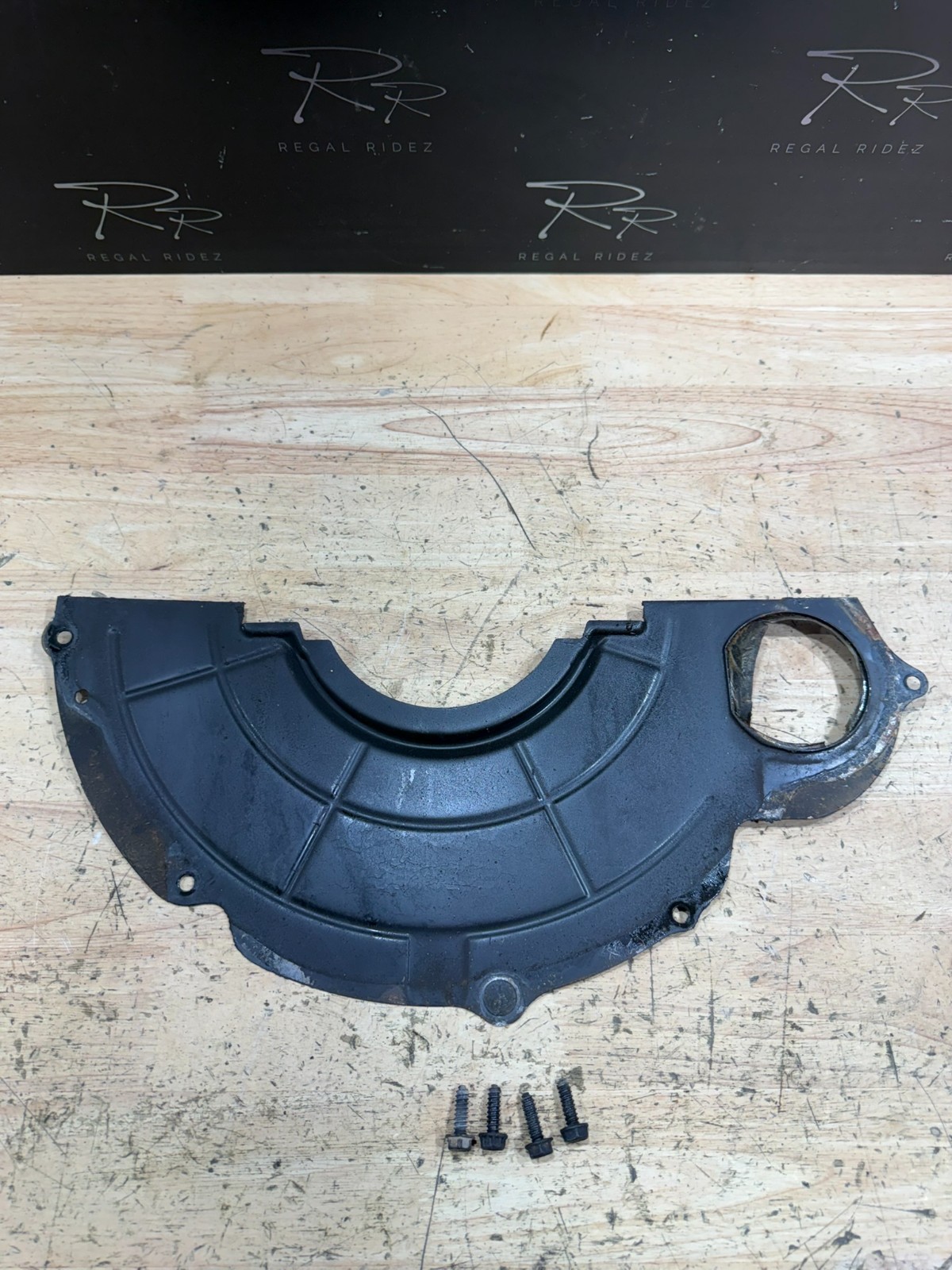 98-99 GM 4L60E Transmission Inspection Dust Cover OEM used Chevy GMC