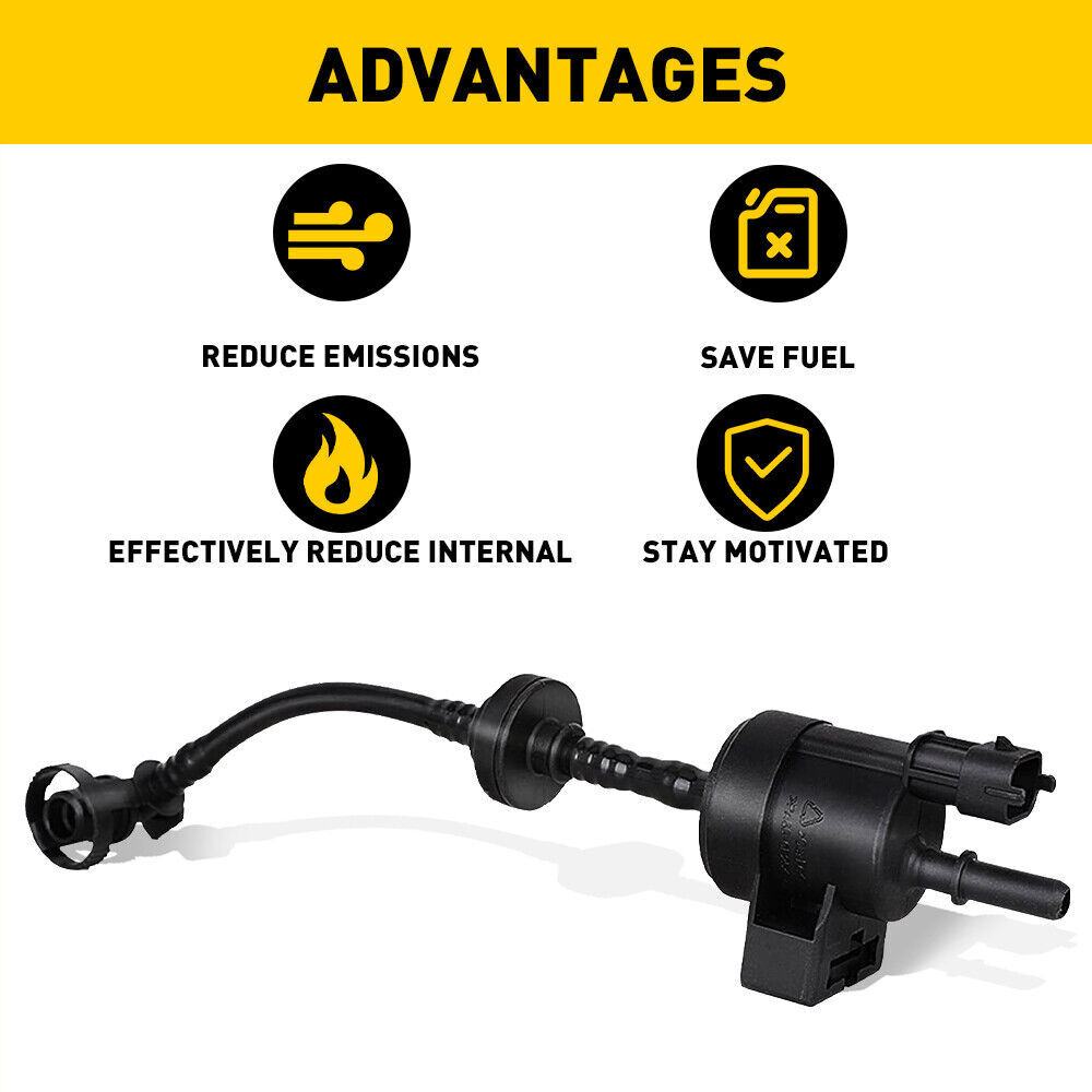 NEW EVAP VAPOR CANISTER PURGE SOLENOID VALVE FOR CHEVY CRUZE BUICK 1.4L 55576071